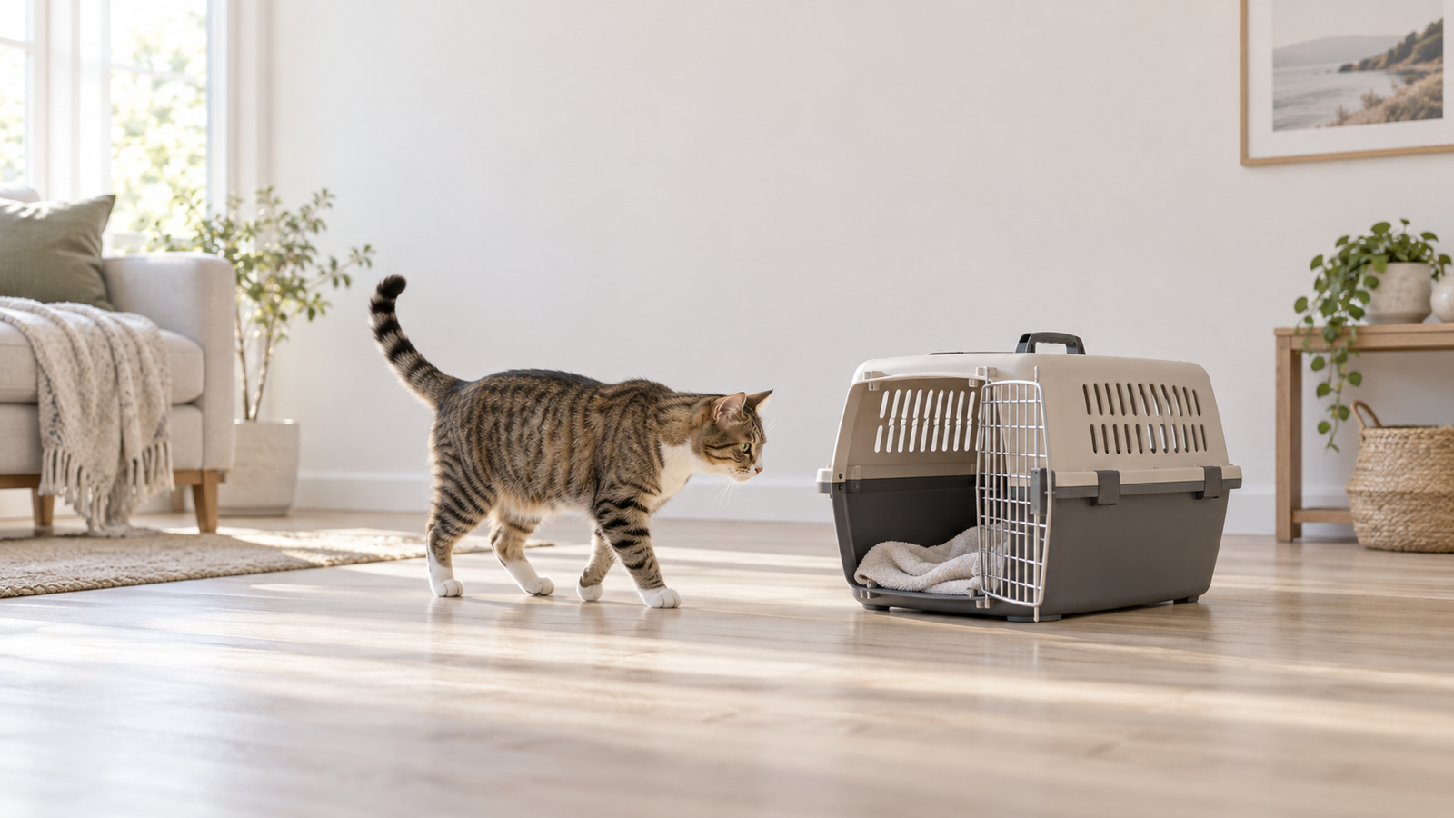 Cat Carrier Training: Small Steps Without Chasing