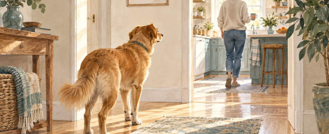 Why Does My Dog Follow Me Everywhere?