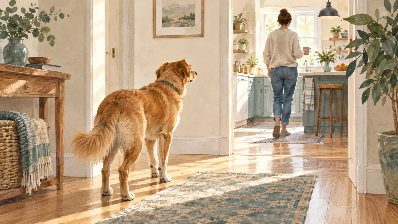 Why Does My Dog Follow Me Everywhere?