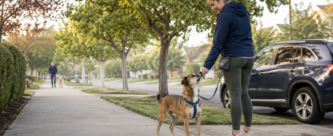 Reactive Dog on Walks? 7 Calm, Force-Free Steps That Help