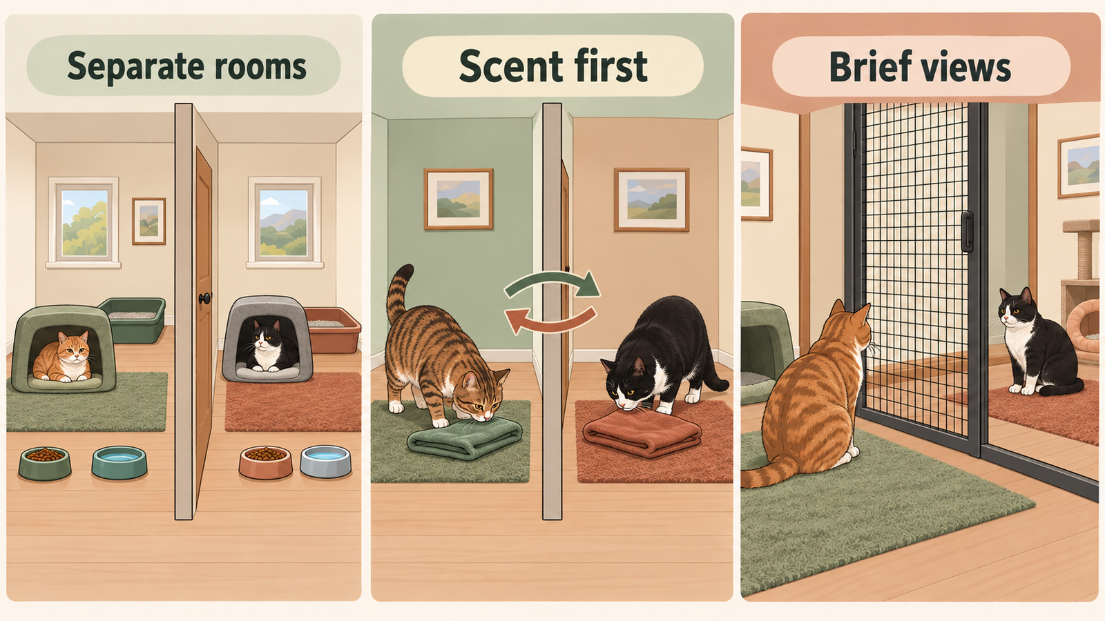 How to Introduce Cats: Move at Their Pace, Not a Deadline